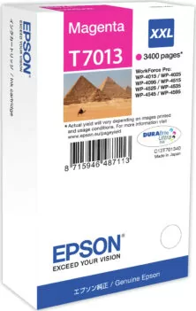 Epson T7013 Μελάνι Εκτυπωτή InkJet Ματζέντα (C13T70134010)
