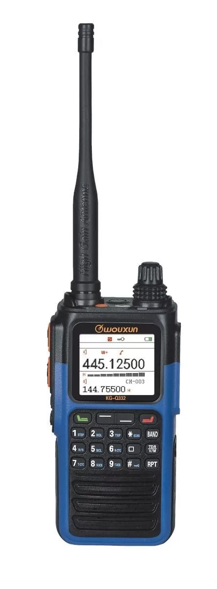 Wouxun KG-Q336 Tri-Band Φορητός Πομποδέκτης 4 Wouxun KG-Q336 Tri-Band Φορητός Πομποδέκτης - Image 2