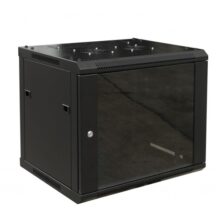 RACK07 KΑΜΠΙΝΑ ΕΠΙΤΟΙΧΙΑ ΜΕ ΓΥΑΛΙΝΗ ΠΟΡΤΑ 19'' 20U (600X600X1000)