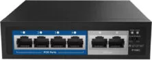 Netis P106C Unmanaged L2 PoE+ Switch με 4 Θύρες Ethernet