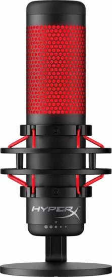 Kingston Δυναμικό Μικρόφωνο USB HyperX QuadCast Επιτραπέζιο (4P5P6AA)