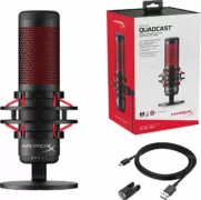 Kingston Δυναμικό Μικρόφωνο USB HyperX QuadCast Επιτραπέζιο (4P5P6AA) 2
