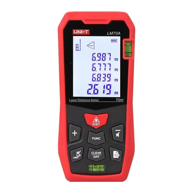 Uni-T Μέτρο Laser LM70A με Δυνατότητα Μέτρησης έως 70m 4 Uni-T Μέτρο Laser LM70A με Δυνατότητα Μέτρησης έως 70m - Image 2