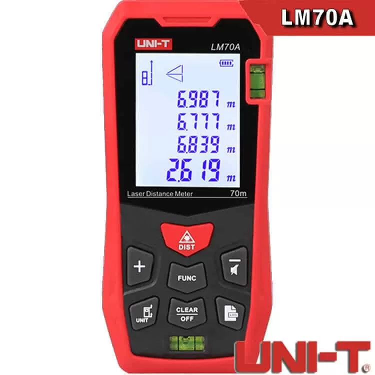 Uni-T Μέτρο Laser LM70A με Δυνατότητα Μέτρησης έως 70m 3 Uni-T Μέτρο Laser LM70A με Δυνατότητα Μέτρησης έως 70m