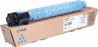 Ricoh MPC 407 Toner Laser Εκτυπωτή Κυανό 8000 Σελίδων (842212) 1