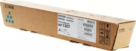 Ricoh MPC 407 Toner Laser Εκτυπωτή Κυανό 8000 Σελίδων (842212) 5 Ricoh MPC 407 Toner Laser Εκτυπωτή Κυανό 8000 Σελίδων (842212) 2