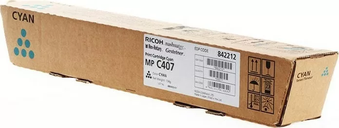 Ricoh MPC 407 Toner Laser Εκτυπωτή Κυανό 8000 Σελίδων (842212) 4 Ricoh MPC 407 Toner Laser Εκτυπωτή Κυανό 8000 Σελίδων (842212) - Image 2