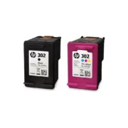 HP 302 Πακέτο 2 Μελανιών Εκτυπωτή InkJet (X4D37AE) 3