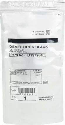 Ricoh D1979641 Developer Unit Laser Εκτυπωτή Μαύρο 120000 Σελίδων