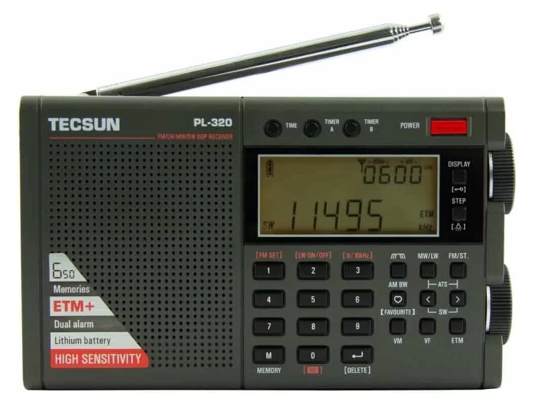 Tecsun PL-320 Ραδιόφωνο Παγκοσμίου Λήψεως AM/FM/LW/SW DSP 3 Tecsun PL-320 Ραδιόφωνο Παγκοσμίου Λήψεως AM/FM/LW/SW DSP