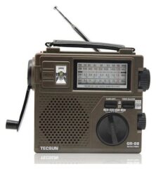 Tecsun GR-88P Ραδιόφωνο DSP Έκτακτης Ανάγκης με Μανιβέλα
