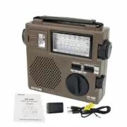 Tecsun GR-88P Ραδιόφωνο DSP Έκτακτης Ανάγκης με Μανιβέλα 4