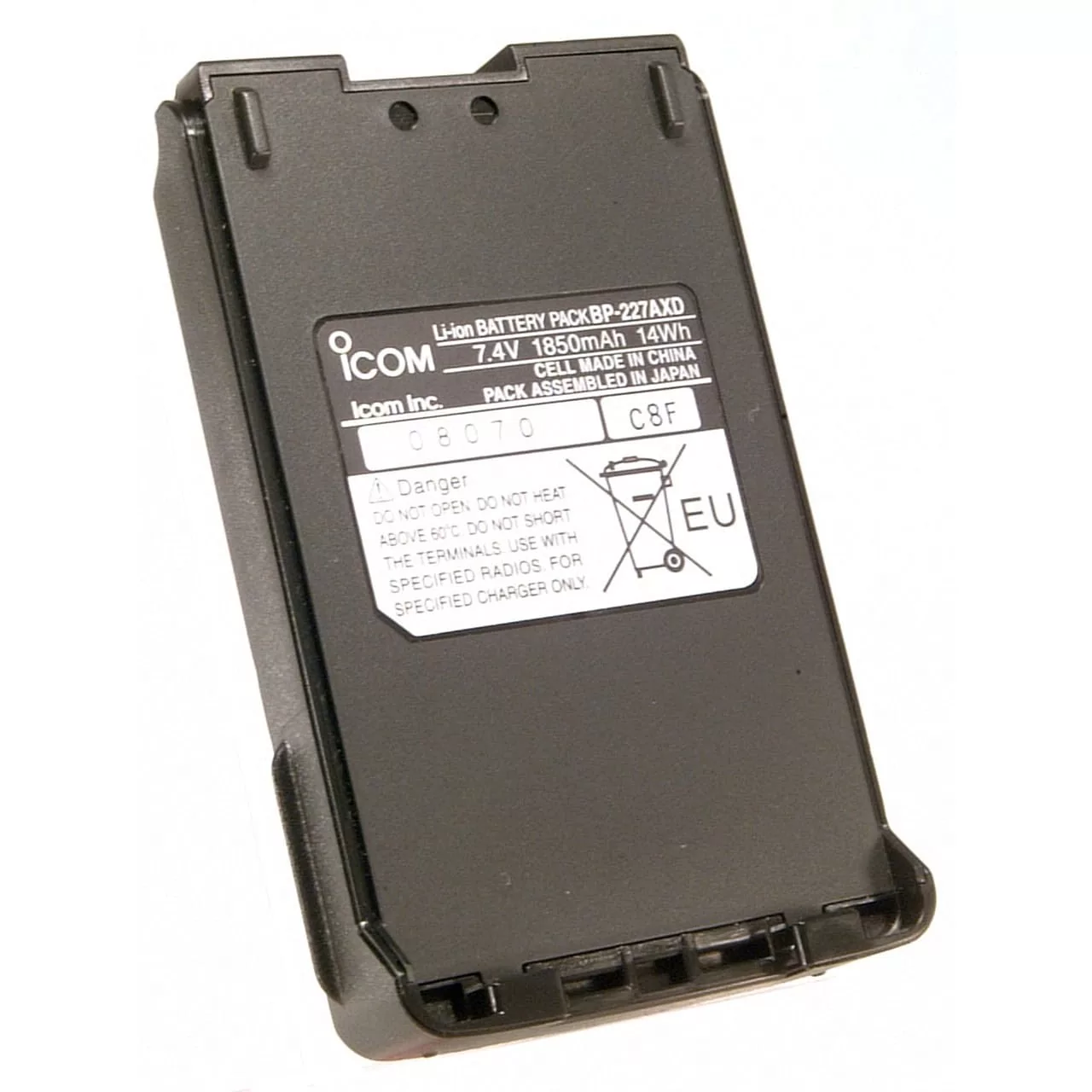 Icom BP-227AXD ATEX Li-ion battery pack 1700 mAh 4 Icom BP-227AXD ATEX Li-ion battery pack 1700 mAh - Image 2