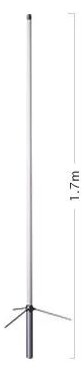 Diamond BC200N Κεραία Βάσεως UHF (1.7m)