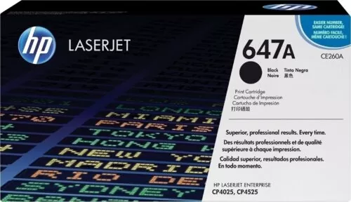 HP 647A Toner Laser Εκτυπωτή Μαύρο 8500 Σελίδων (CE260A) 1