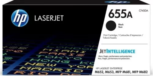 HP 655A Toner Laser Εκτυπωτή Μαύρο 12500 Σελίδων (CF450A) 1