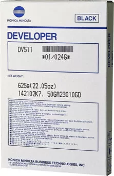 Konica Minolta DV511 Developer Unit Laser Εκτυπωτή Μαύρο 225000 Σελίδων (024G)