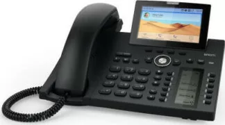Snom D385 Ενσύρματο Τηλέφωνο IP 12 γραμμών Μαύρο 2