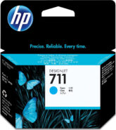 HP 711 Μελάνι Εκτυπωτή InkJet Κυανό (CZ130A)