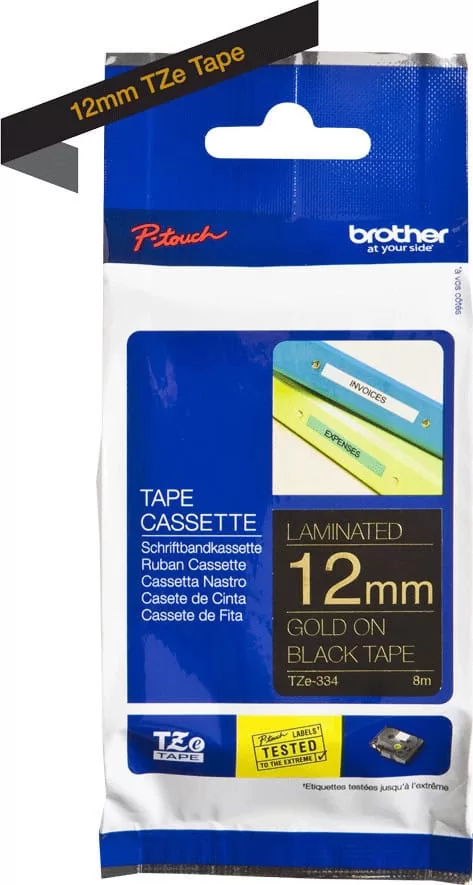 Brother Ταινία Ετικετογράφου 8m x 12mm σε Μαύρο Χρώμα 5 Brother Ταινία Ετικετογράφου 8m x 12mm σε Μαύρο Χρώμα - Image 3
