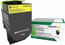 Lexmark 71B20Y0 Toner Laser Εκτυπωτή Κίτρινο Return Program 2300 Σελίδων