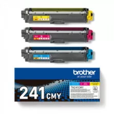 Brother TN-241CMY Multipack Toner Laser Εκτυπωτή Κίτρινο/Κυανό/Ματζέντα 3τμχ