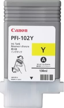 Canon PFI-102 Μελάνι Εκτυπωτή InkJet Κίτρινο (0898B001)
