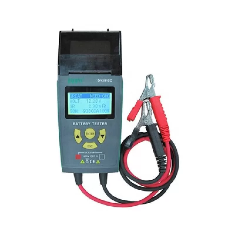 Ψηφιακό Battery Tester με Κροκοδειλάκια 01.032.0057