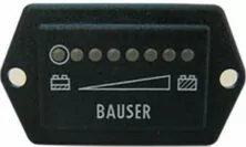 Bauser Μετρητης Μπαταριας Πινακος Με Ενδειξη 53x31 12vdc 826
