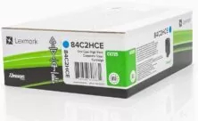 Lexmark 84C2HCE Toner Laser Εκτυπωτή Κυανό Return Program 16000 Σελίδων
