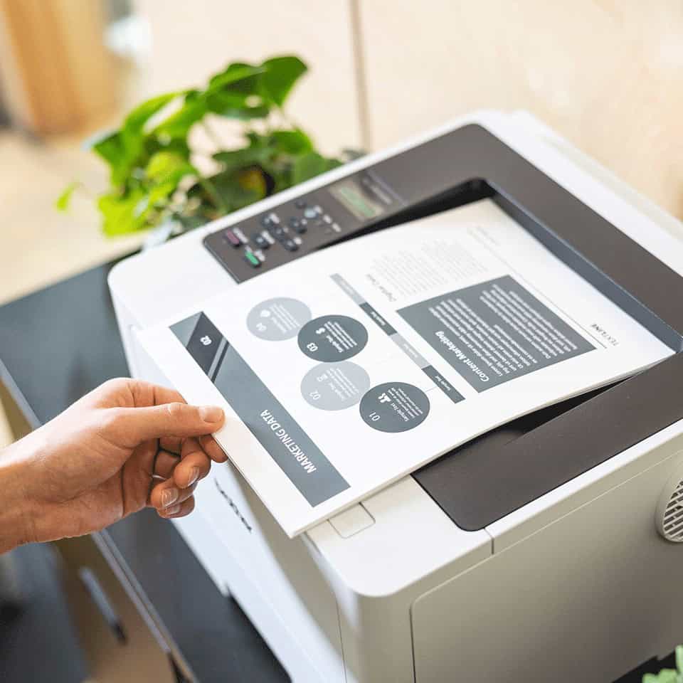 Brother HL-L5210DW Ασπρόμαυρος Εκτυπωτής Laser WiFi & Mobile Print - Image 3
