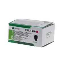 Lexmark C232HM0 Toner Laser Εκτυπωτή Ματζέντα High Yield Return Program 2300 Σελίδων