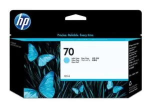 HP 70 Μελάνι Εκτυπωτή InkJet Ανοιχτό Κυανό (C9390A)