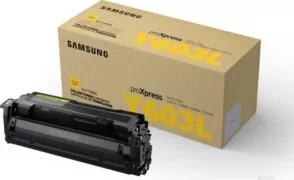 Samsung CLT-Y603L Toner Laser Εκτυπωτή Κίτρινο High Yield 10000 Σελίδων (SU557A)
