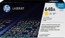 HP 648A Toner Laser Εκτυπωτή Κίτρινο 11000 Σελίδων (CE262A)