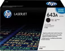 HP 643A Toner Laser Εκτυπωτή Μαύρο 11000 Σελίδων (Q5950A) 1