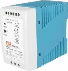 Mean Well Τροφοδοτικό Ράγας MDR100-24 με Έξοδο 24V και Ισχύ 96W 4A