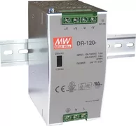 Mean Well Τροφοδοτικό Ράγας DR-120-12 με Έξοδο 12V και Ισχύ 120W 10A