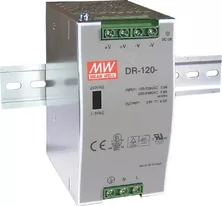Mean Well Τροφοδοτικό Ράγας DR-120-12 με Έξοδο 12V και Ισχύ 120W 10A