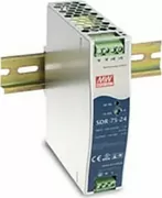 Mean Well Τροφοδοτικό Ράγας SDR75-48 με Έξοδο 48V και Ισχύ 75W 1.6A 2