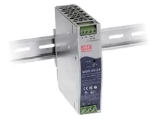 Mean Well Τροφοδοτικό Ράγας με Έξοδο 24V και Ισχύ 60W 2.5A