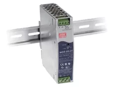Mean Well Τροφοδοτικό Ράγας με Έξοδο 24V και Ισχύ 60W 2.5A