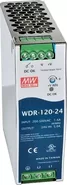 Mean Well Τροφοδοτικό Ράγας WDR120-12 με Έξοδο 12V και Ισχύ 120W 10A
