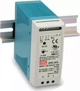 Mean Well Τροφοδοτικό Ράγας UPS DRC-40B με Έξοδο 27.6V και Ισχύ 40W 1.45A