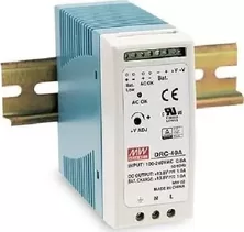 Mean Well Τροφοδοτικό Ράγας NDR120-24 με Έξοδο 24V και Ισχύ 120W 5A