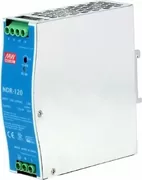Mean Well Τροφοδοτικό Ράγας NDR120-12 με Έξοδο 12V και Ισχύ 120W 10A