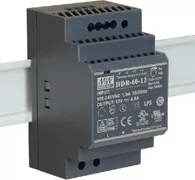 Mean Well Τροφοδοτικό Ράγας HDR60-12 με Έξοδο 12V και Ισχύ 54W 4.5A 2