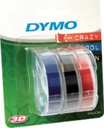 Dymo Ταινία Ετικετογράφου 3m x 9mm Πολύχρωμη 3τμχ 1