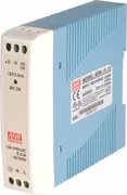 Mean Well Τροφοδοτικό Ράγας MDR20-12 με Έξοδο 12V και Ισχύ 20W 1.67A