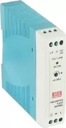 Mean Well Τροφοδοτικό Ράγας MDR20-24 με Έξοδο 24V και Ισχύ 20W 1A